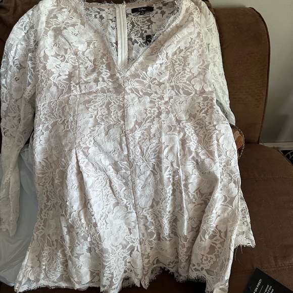 Lulus Pants - Lulus white romper